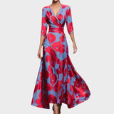 Isadora - Rankų darbo premium maxi suknelė