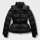 Dina™ – Elegantiška Puffer Striukė su Diržu
