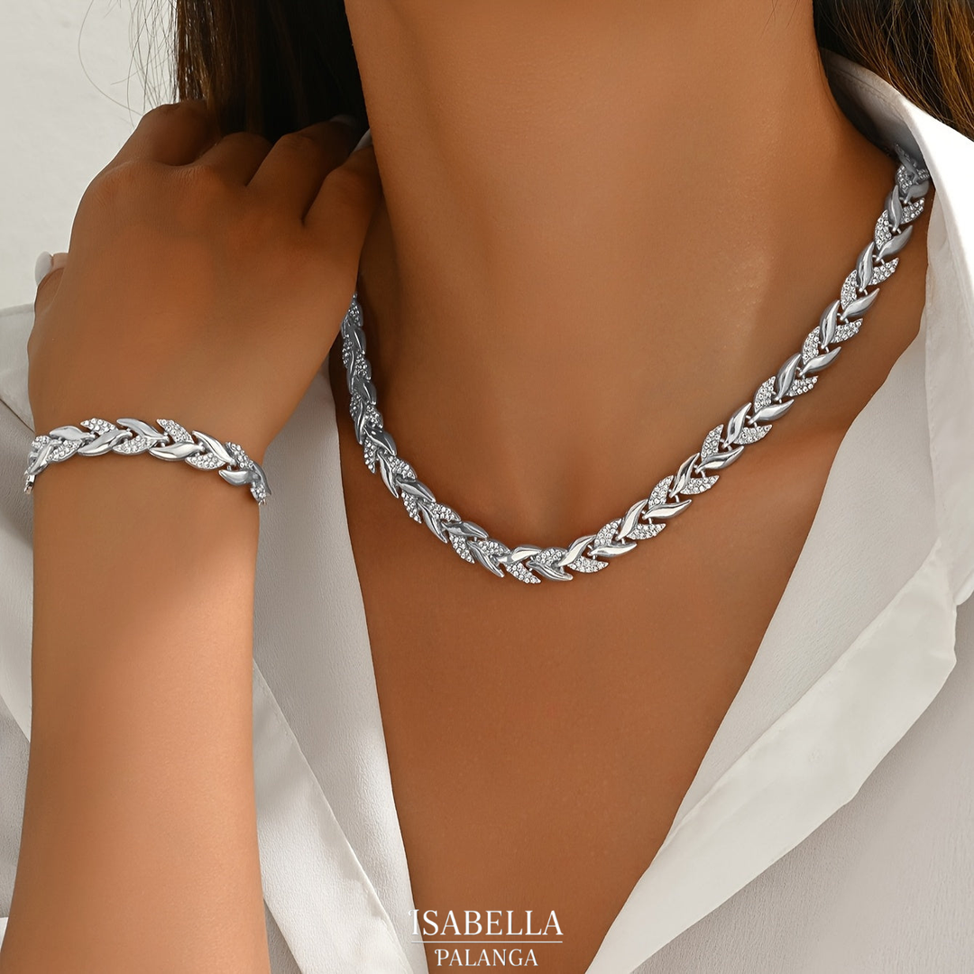 LEÏNA™ | Halskette & Armband Meerjungfrau