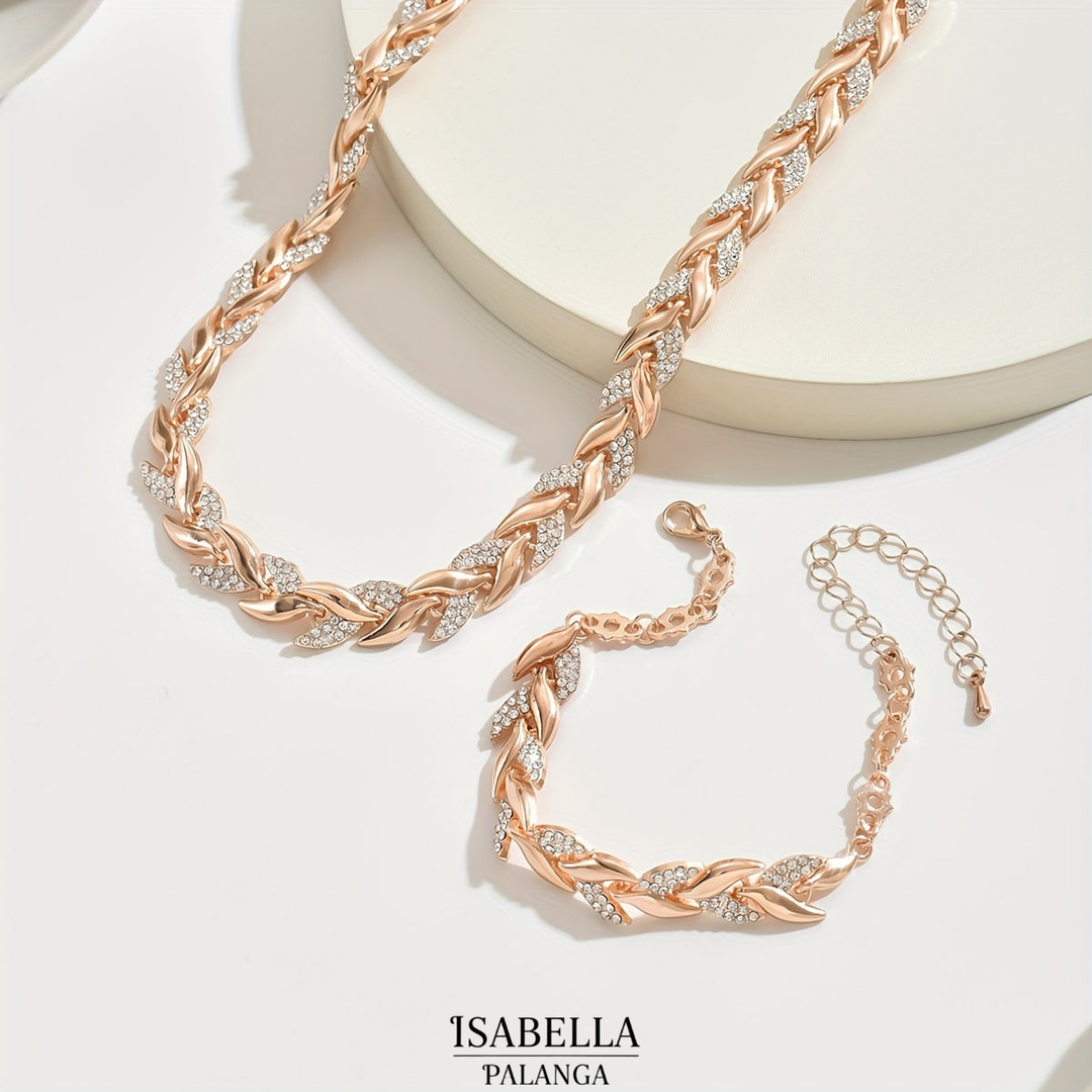 LEÏNA™ | Halskette & Armband Meerjungfrau
