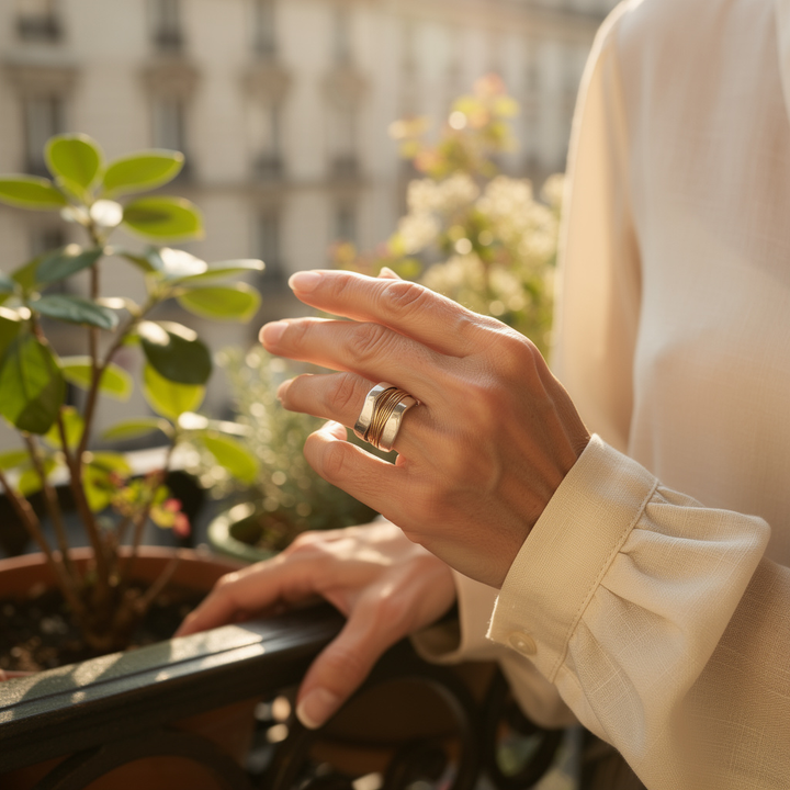 SELENE™ | Švelnus apyrankės žiedas