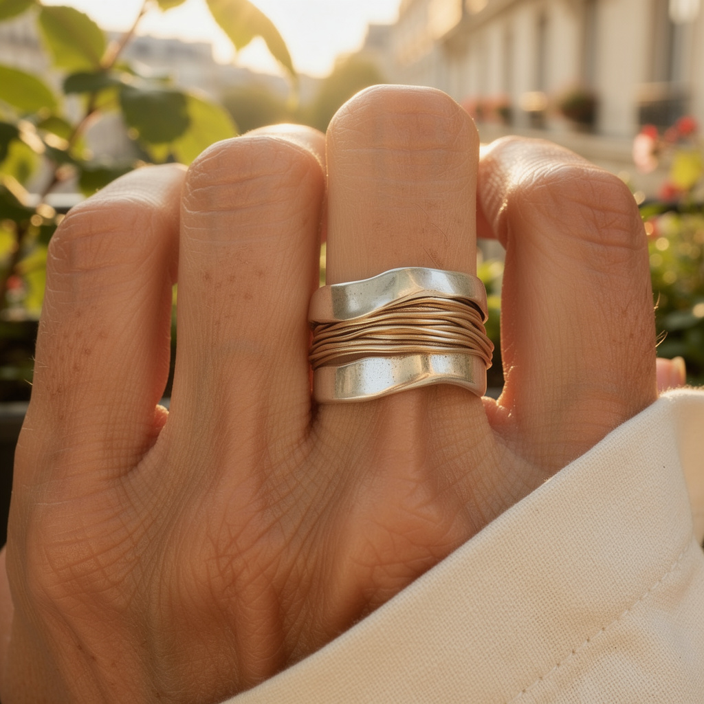 SELENE™ | Švelnus apyrankės žiedas