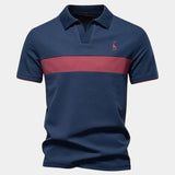 Niels™ | Savanna Juostuota Polo