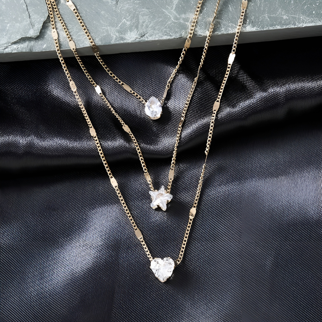 ELYA™ | Elegantiška Boho-Kaklo Grandinėlė