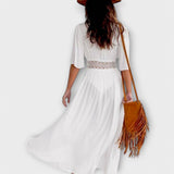 Luisa - Midi Boho Suknelė