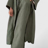 Kaspijos dviejų dalių atsipalaidavimo komplektas su ilgu kimono