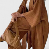 Kaspijos dviejų dalių atsipalaidavimo komplektas su ilgu kimono