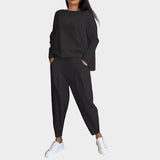 Klaudija™ - Marškinėlių ir Kelnaičių Rinkinys su Lengva Elegancija